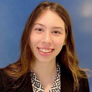 Anna Johnson poses for photo.