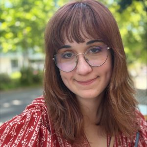 Hannah van Rijnswou poses for photograph.